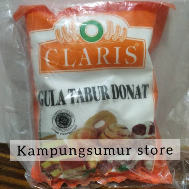 

Gula Halus Dingin (Tabur Donat) Claris 250 gr