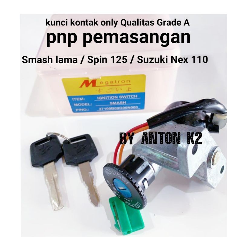 KUNCI KONTAK STANDAR ONLY CLASS GRADE A MOTOR SMASH LAMA/SUZUKI NEXX/SPIN 125