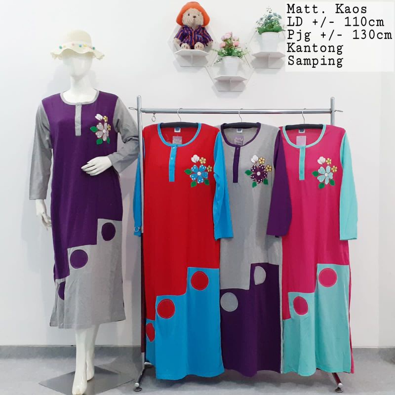 Daster Gamis Kaos Ecer