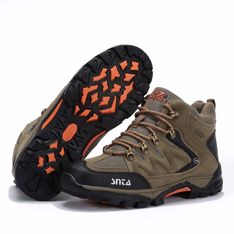 Sepatu Gunung Snta 469 BEIGE Trekking/Hiking/Adventure/Outdoor F-16