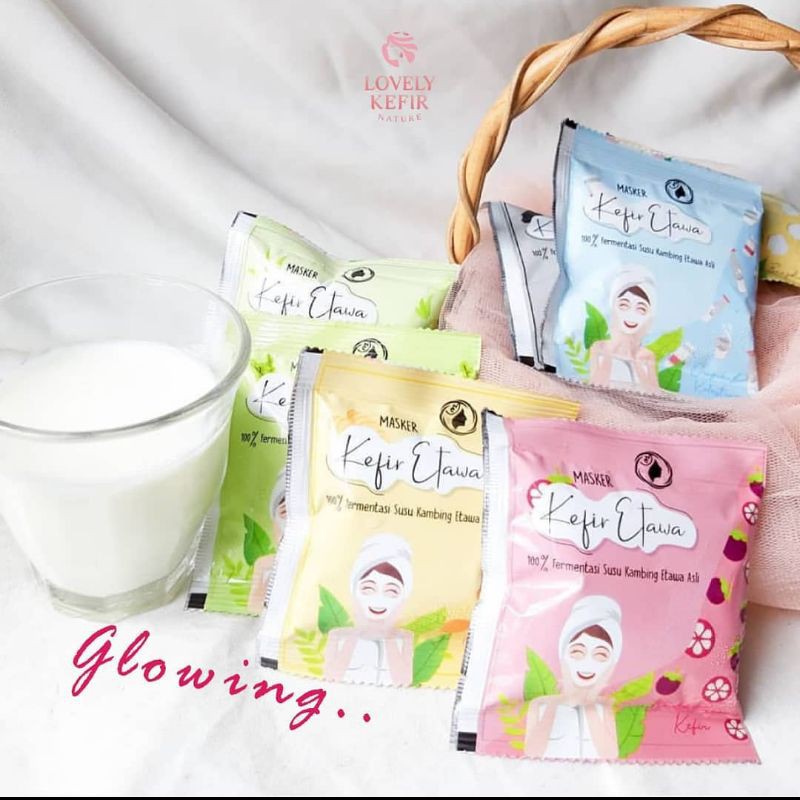 Masker kefir Etawa kolostrum by lovely kefir nature