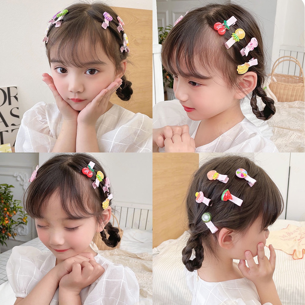 Lacoo 10in1Jepit rambut anak hemming Jepitan rambut anak Hair clip anak