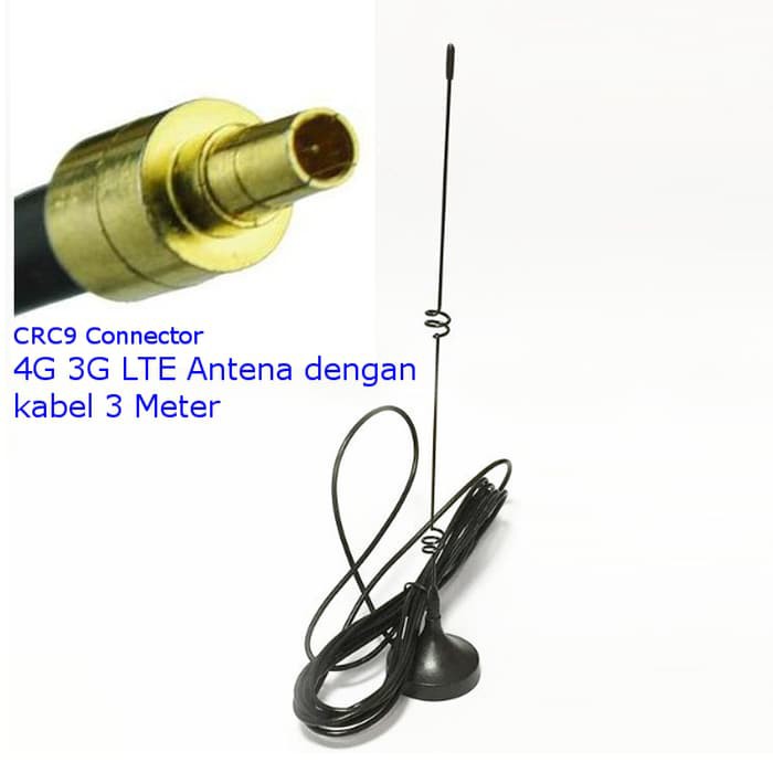 CRC9 - ANTENA MODEM 4G LTE 3G GSM ROUTER KONEKTOR CRC9