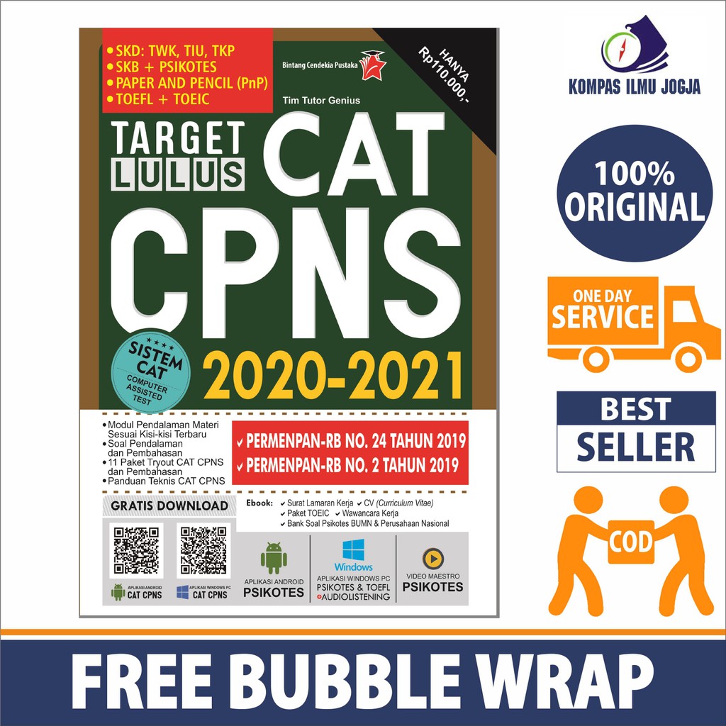 Target Lulus Cat Cpns 2020 2021 Plus Update Info Terbaru Tes Pppk Shopee Indonesia