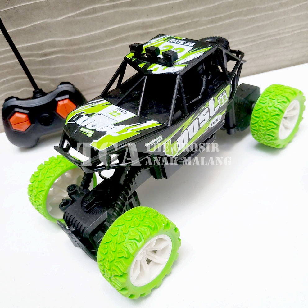 King Of The Hill Rock Crawler Mainan Mobil Off Road Jeep Remote