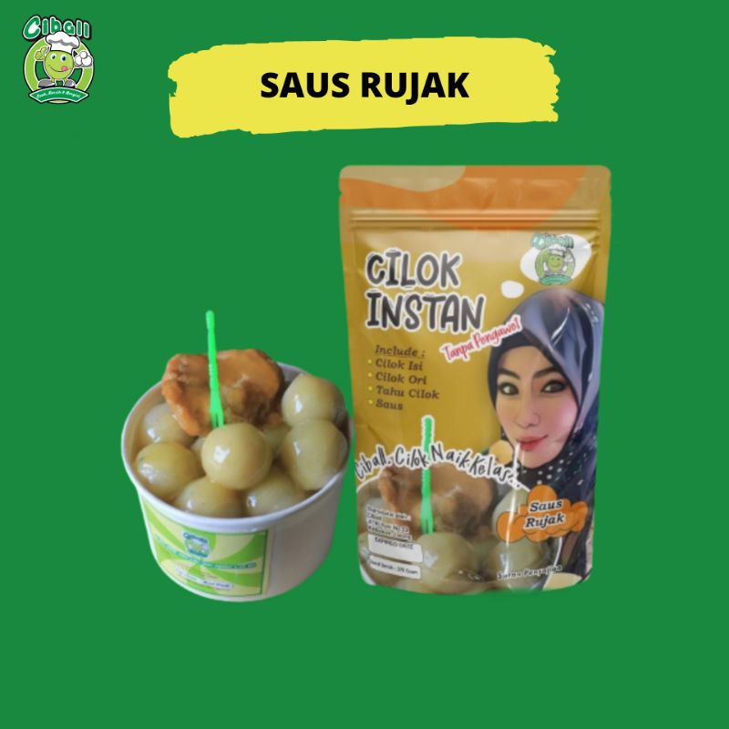 

CILOK INSTAN CIBALL SAUS RUJAK