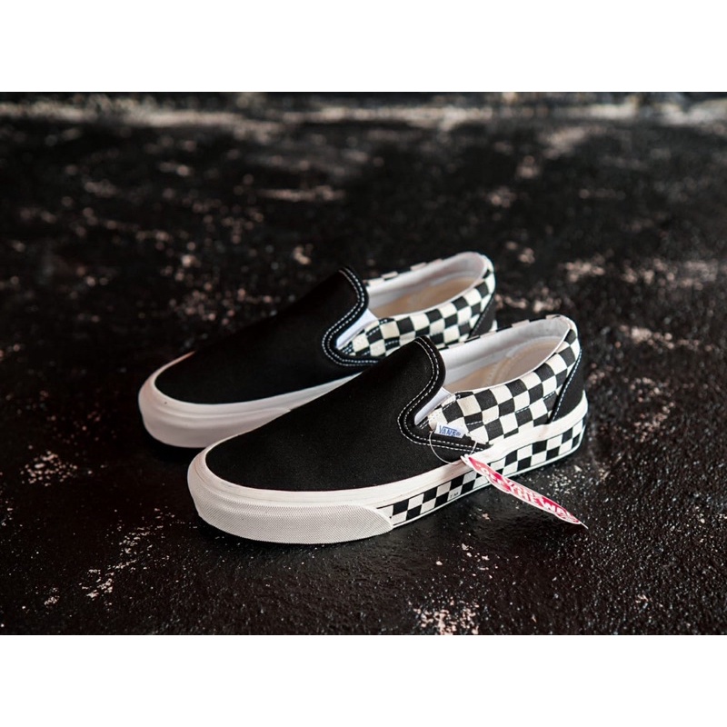 Vans Slipon Classic Sidewall Checkerboard