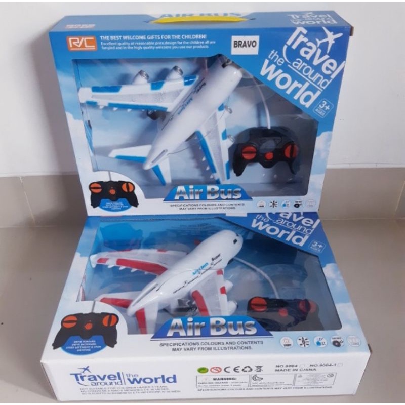 RC Pesawat Terbang - Mainan Remote Control Anak Edukatif Remot Kontrol