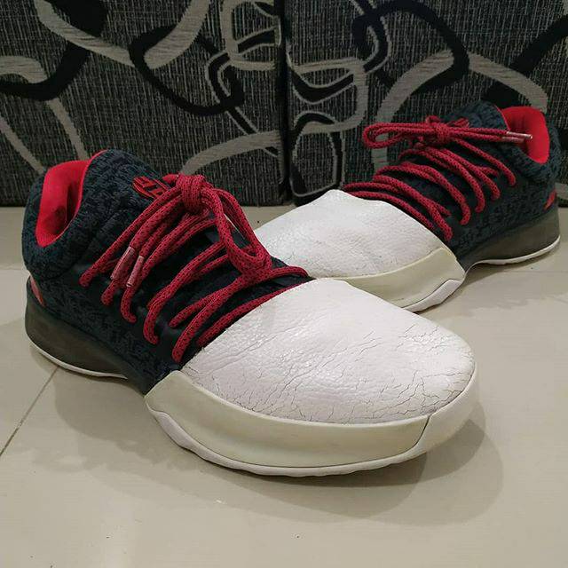 ADIDAS HARDEN VOL. 1 "PIONEER" BLACK/SCARLET