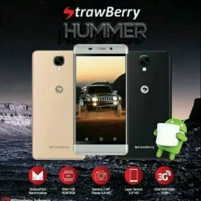 Strawberry St7701 Hummer Shopee Indonesia