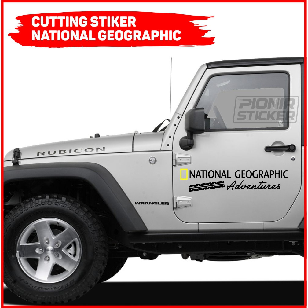 Stiker Mobil National Geographic Adventures Cutting Sticker Mobil National Geographic Adventures