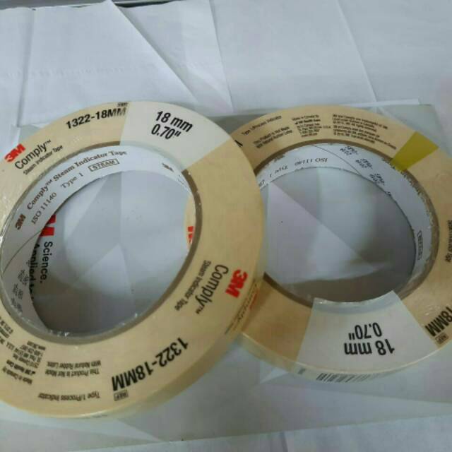 Comply indikator tape 3M 1322 . size18mm×55m