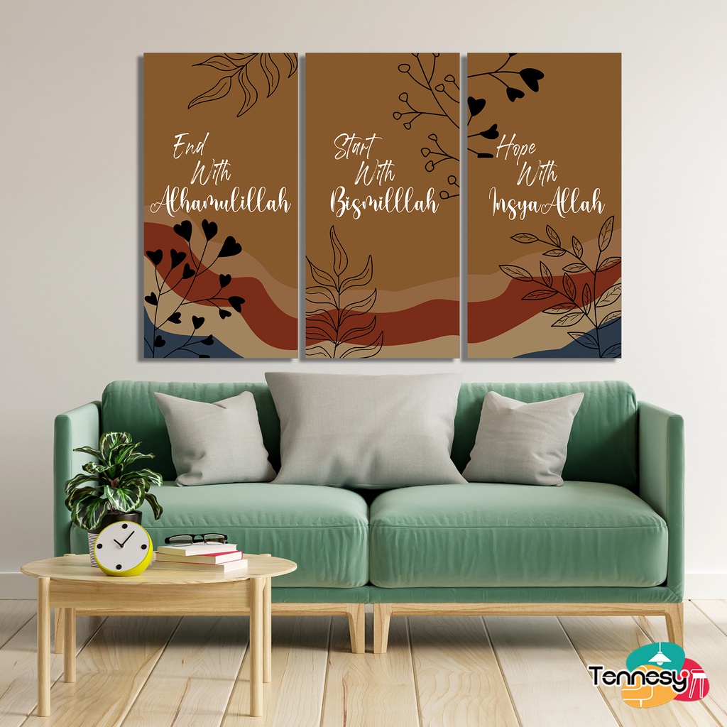 TENNESY HIASAN DINDING KATA MOTIVASI QUOTE 15x30CM WALL DECOR PAJANGAN KAYU POSTER DEKORASI DINDING RUMAH KAMAR TIDUR