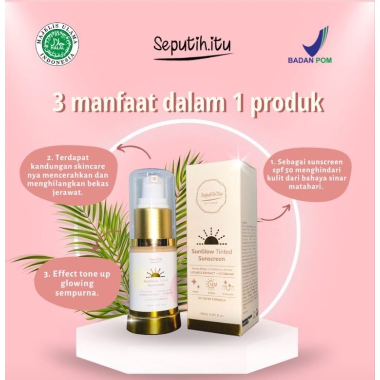 {AGEN RESMI} - Sunglow Sunscreen by seputih.itu