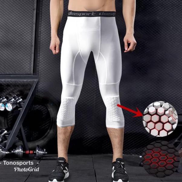 padded compression tights basketball