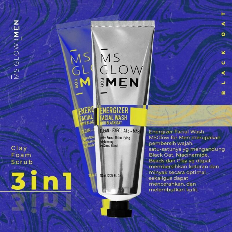 MS GLOW MEN Facial wash ms glow men