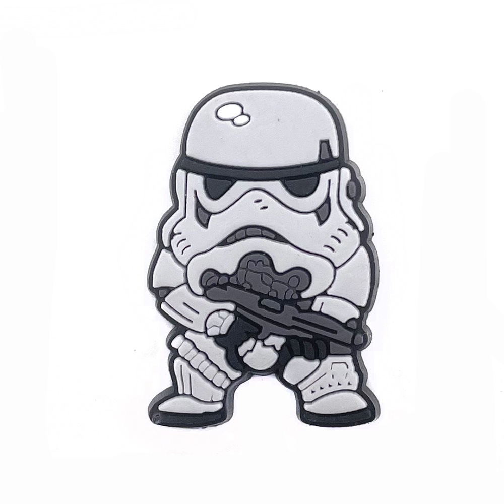 25 Pcs / set Charms Desain Star Wars Untuk Aksesoris Dekorasi Sepatu Sandal