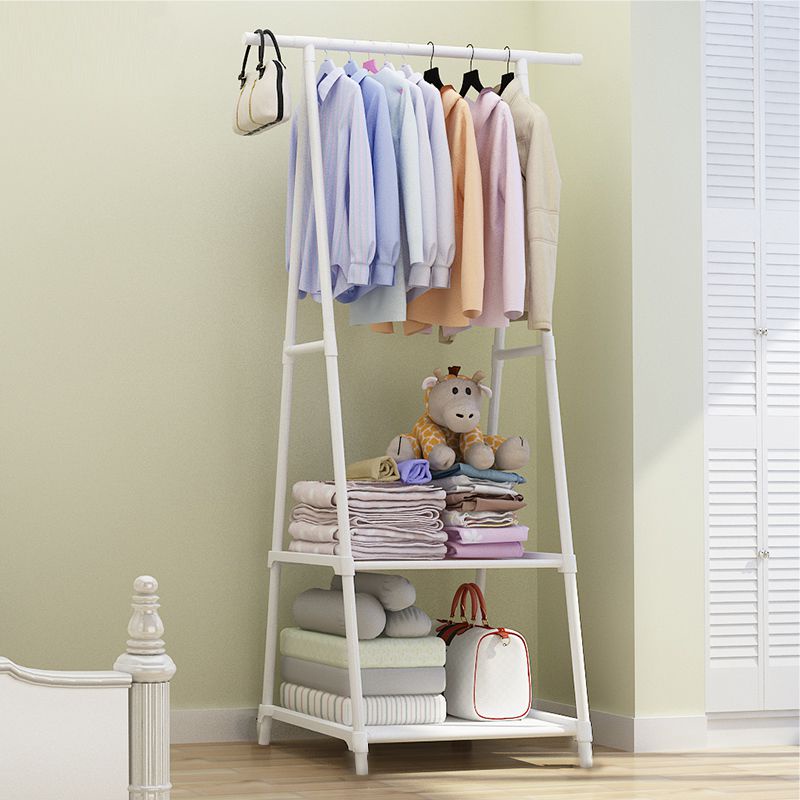 Stand Hanger Triangle Baju Minimalis Rack Storage Box Tempat Penyimpanan Gantung Pakaian Serbaguna Worldhome66