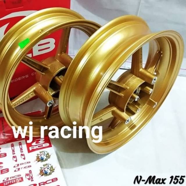 Jual Velg RCB nmax ring 13 ukuran 300 F \u0026 350 R Indonesia|Shopee Indonesia