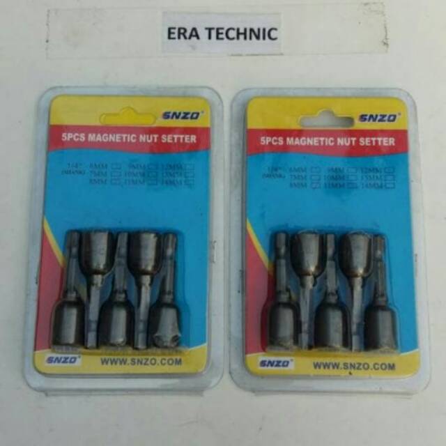 Mata socket baja ringan ukuran 8 mm