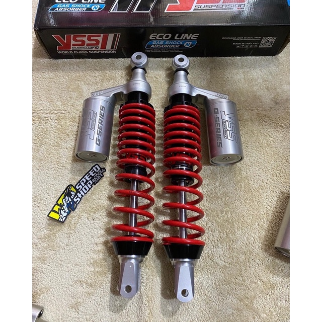 shock yss pcx 160 g series laser smooth model