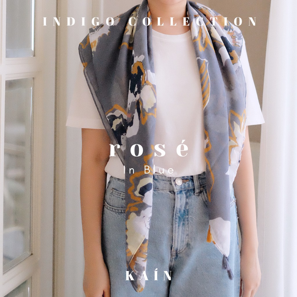 SHOPKAIN Rose Shawl in Blue - Indigo Collection