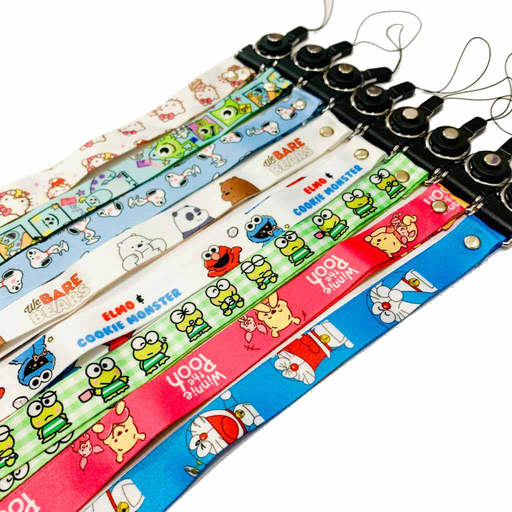 GANTUNGAN HP LANYARD TALI HP LUCU TALI HP ID CARD