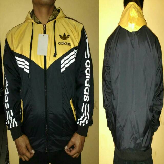 jaket parasut 2 colour