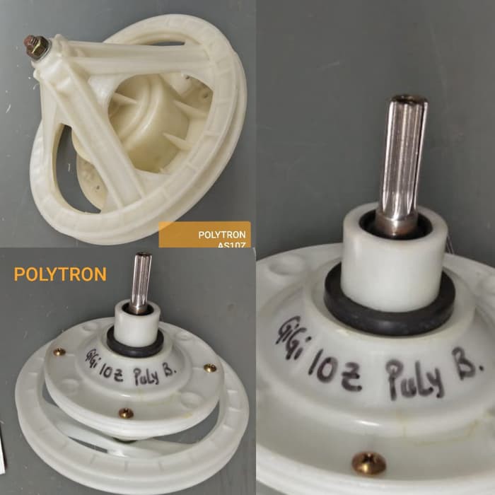 Gearbox AS mesin cuci Polytron pulley besar