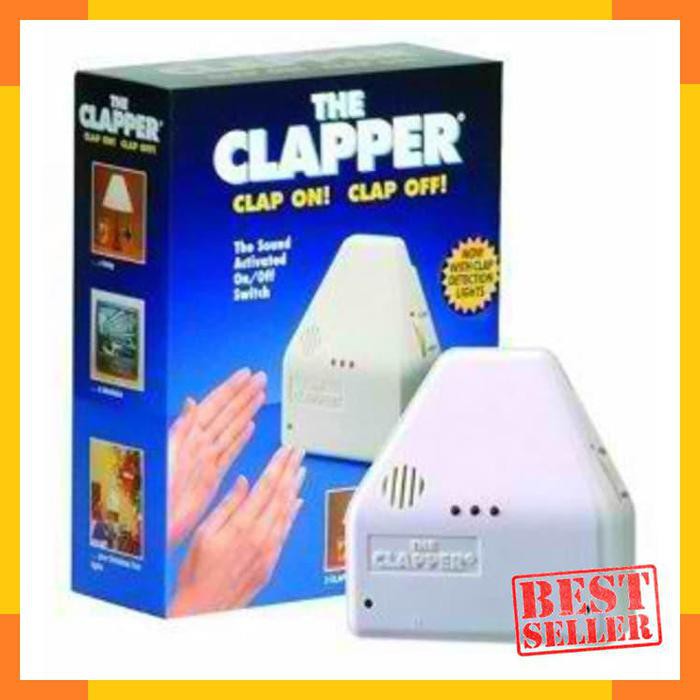 The Clapper Saklar On Off Lampu Tepuk Tangan On Off Otomatis Shopee Indonesia