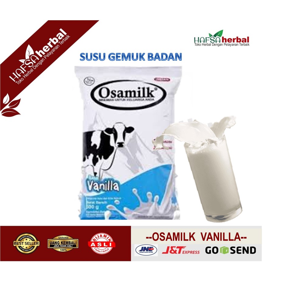

PROMO !!! Susu osamilk Vanilla Original susu penggemuk badan