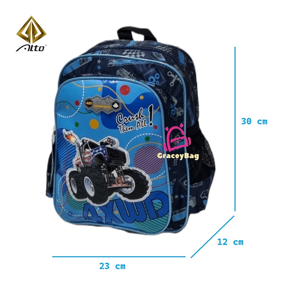 GB-41477X Tas Ransel Anak Laki PAUD Alto 4XWD