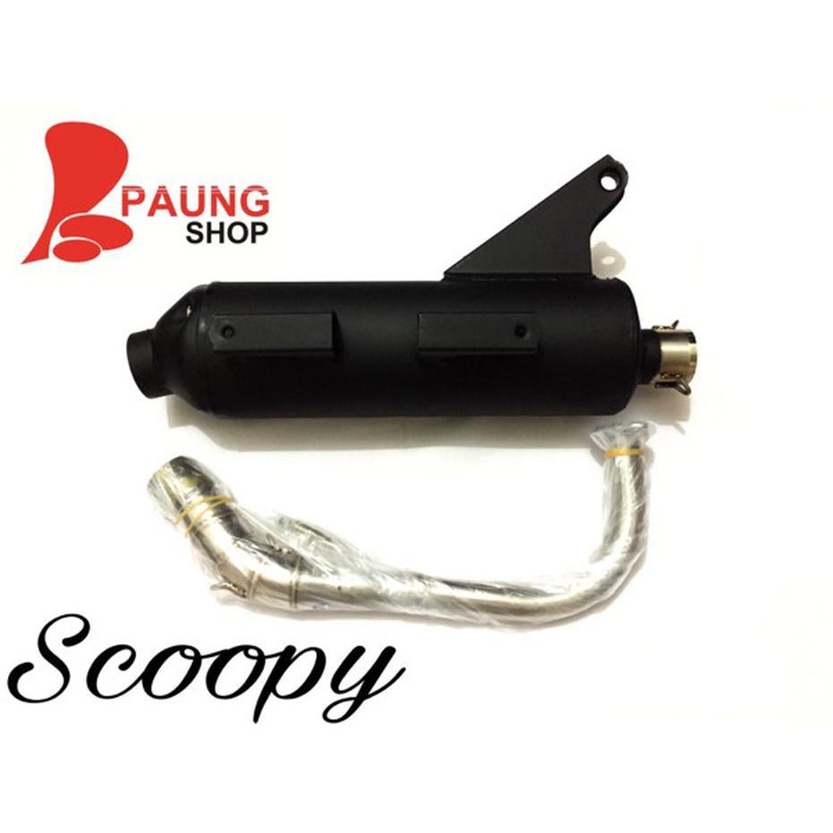 Knalpot Tsukigi Scoopy Non Embos