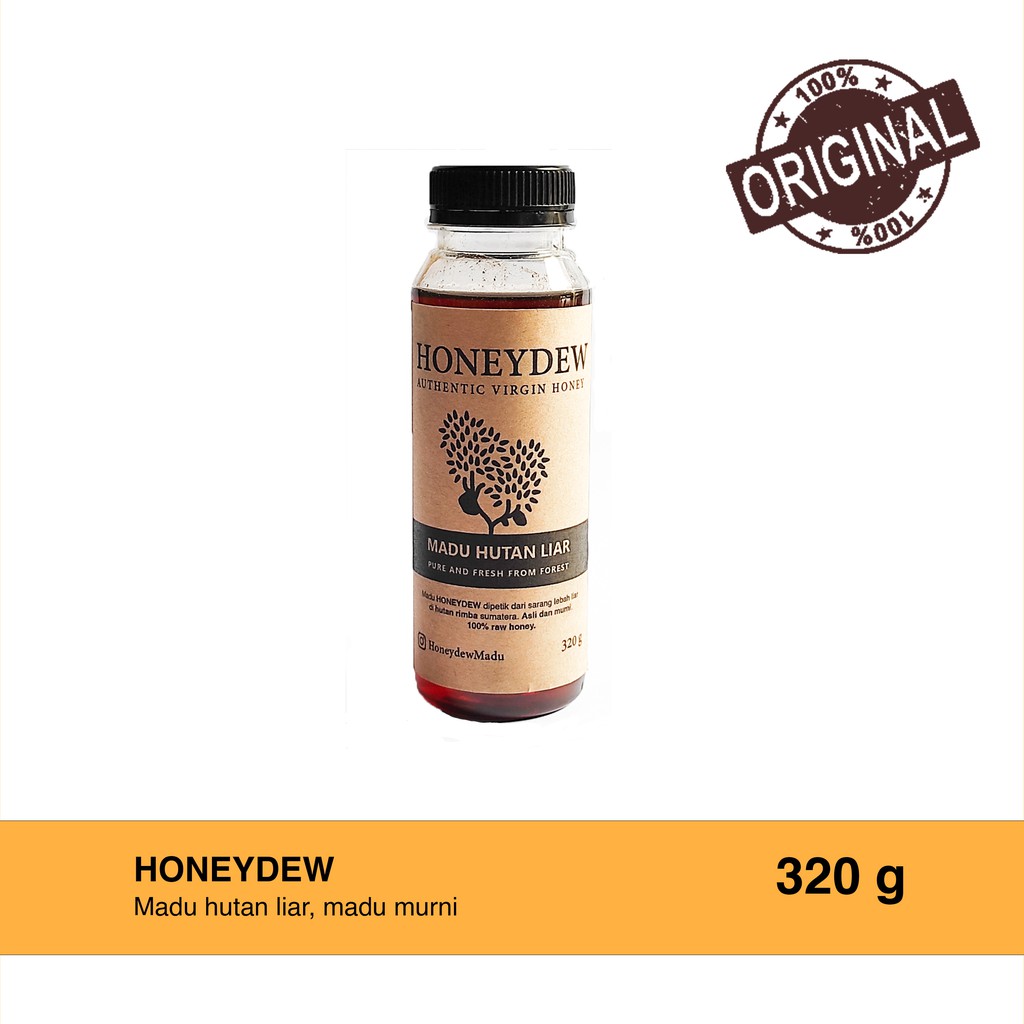 

Madu hutan liar Honeydew Madu murni 320 g