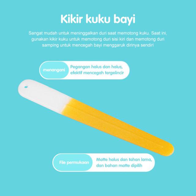 Gunting kuku bayi 4 set pemotong kuku manicure set bayi isi 4 potong kuku