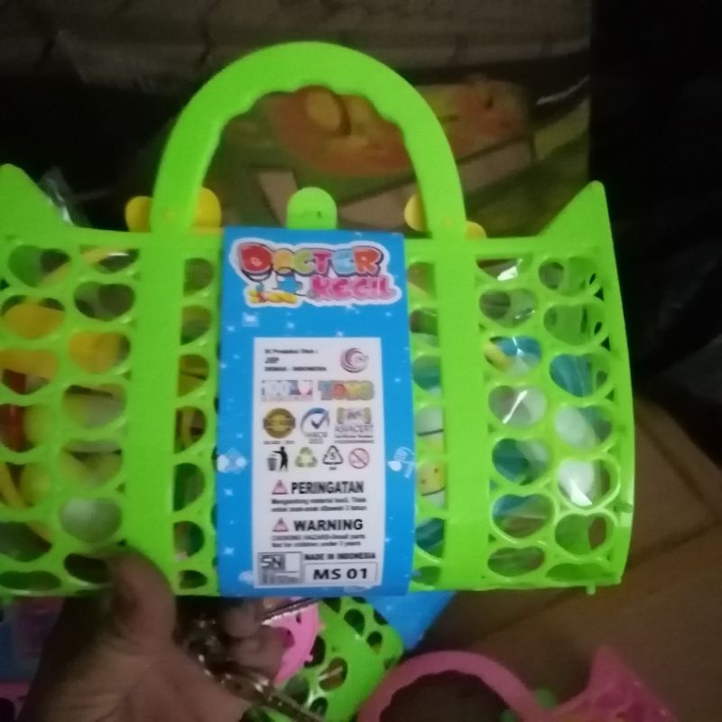 PROMO COD MAINAN DOKTER + TAS KERANJANG MS01