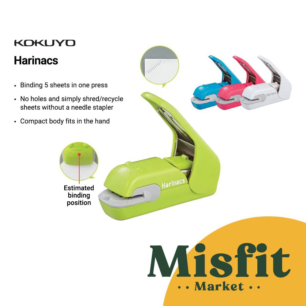 

KOKUYO Harinacs PRESS Stapleless Stapler