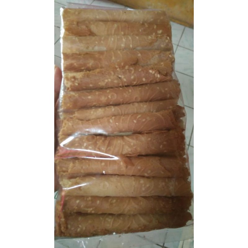 

kue semprong wijen