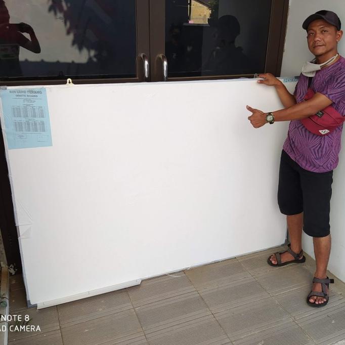 

papan tulis glosy single face120x180cm