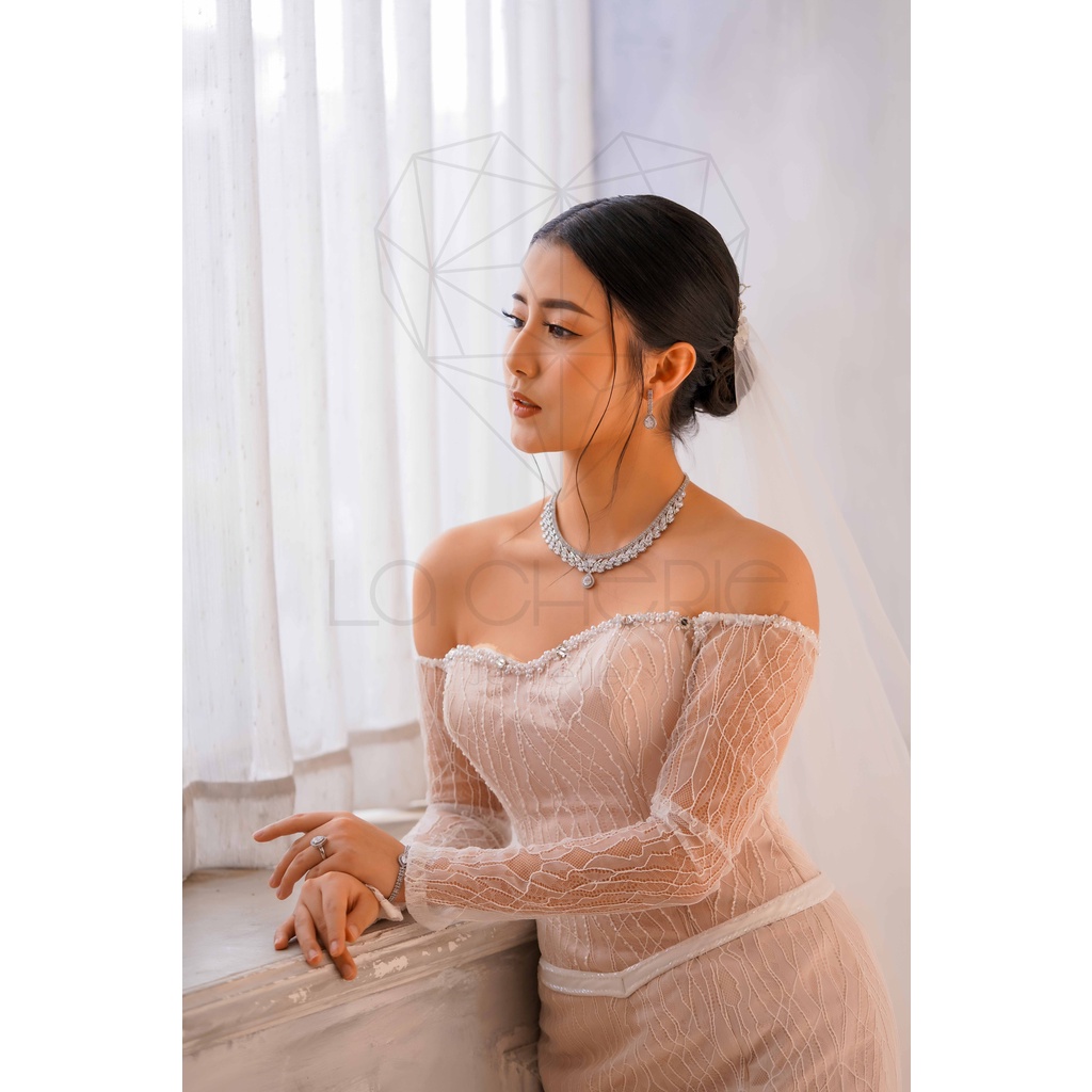 La Cherie Jewellery Orphea Wedding Necklace Set