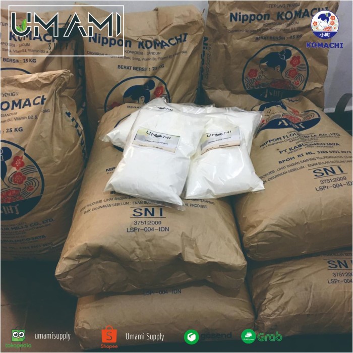 

PROMO [COD] Komachi - Tepung Terigu Protein Tinggi - REPACK 1kg