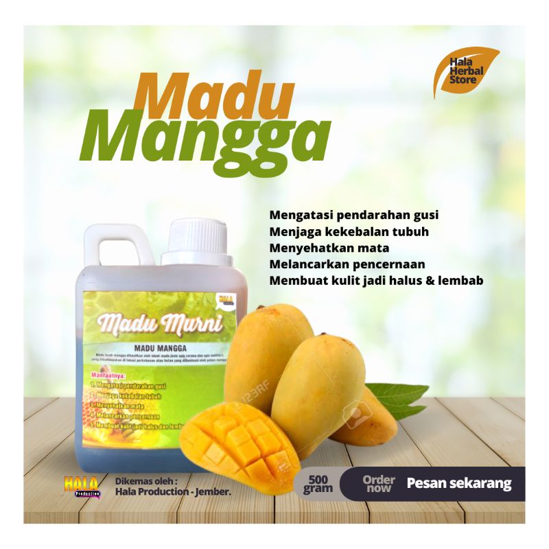 

madu mangga / madu 100% murni