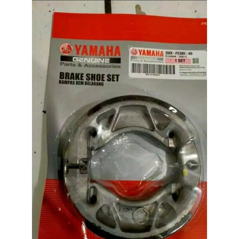 Kampas rem tromol belakang Mio JupiterMX Mio J Mio M3 Fino Vixion Lama X-Ride Nouvo Kualitas Ori YGP