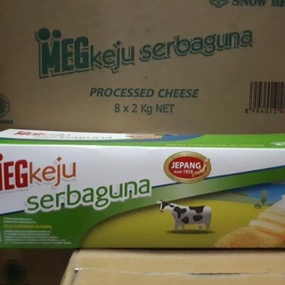 Jual Keju Cheddar Meg Serbaguna 2Kg Meg Keju 2 Kg KHUSUS GRAB DAN