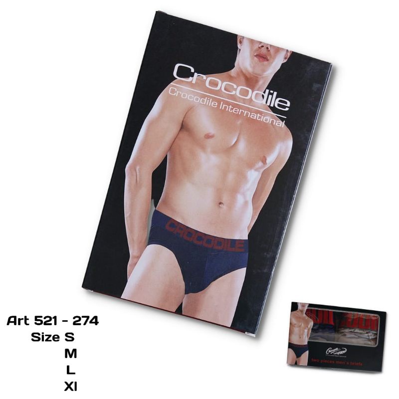 UNDERWEAR CELANA DALAM CROCODILE CELANA DALAM COWOK BOXER