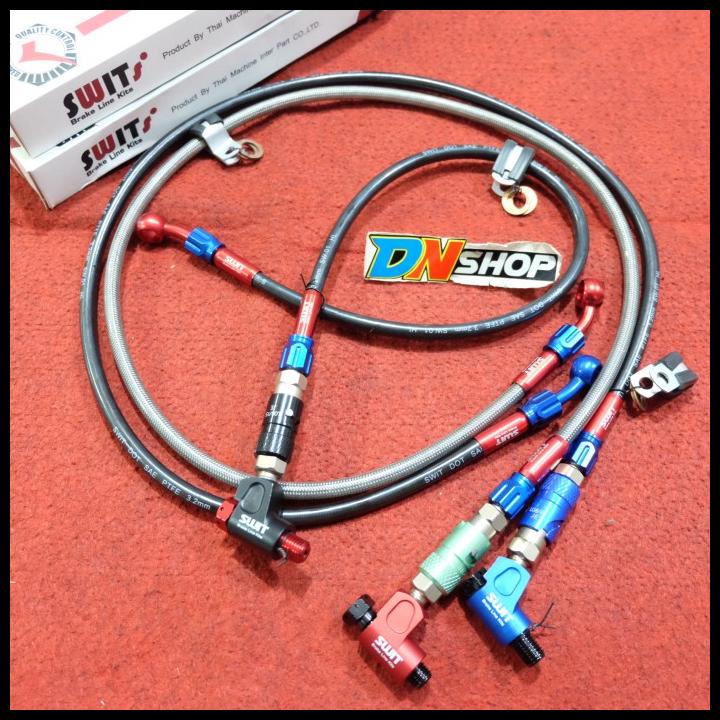 Selang Rem Swits Staubli + Connector Original Thailand