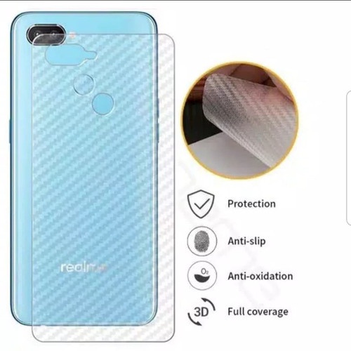 SKIN CARBON FOR REALME 2 REALME 2 PRO - ANTI GORES BELAKANG REALME 2 PRO