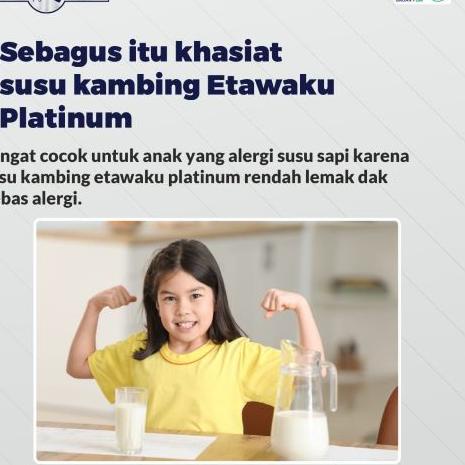 

Hot - PAKET 2 BOX ETAWAKU PLATINUM - Susu Kambing Etawa Bubuk Rendah Gula Dan Tinggi Kalsium