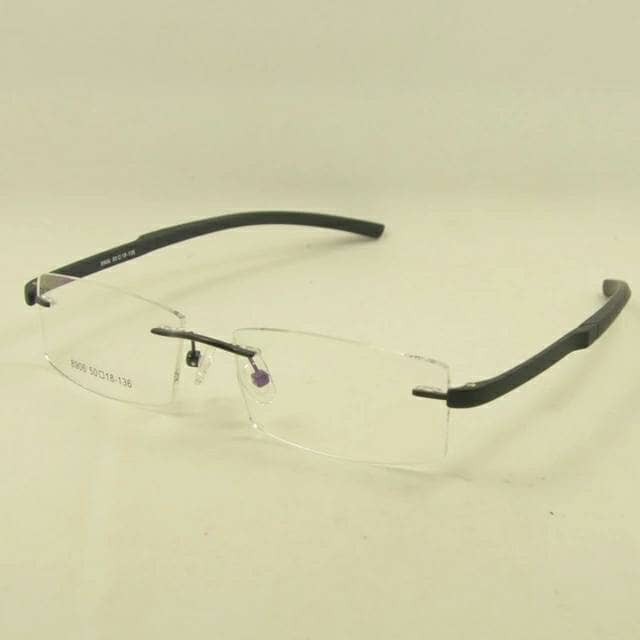 Frame kacamata Frameless FL4 Kaca mata minus plus pria wanita rimless