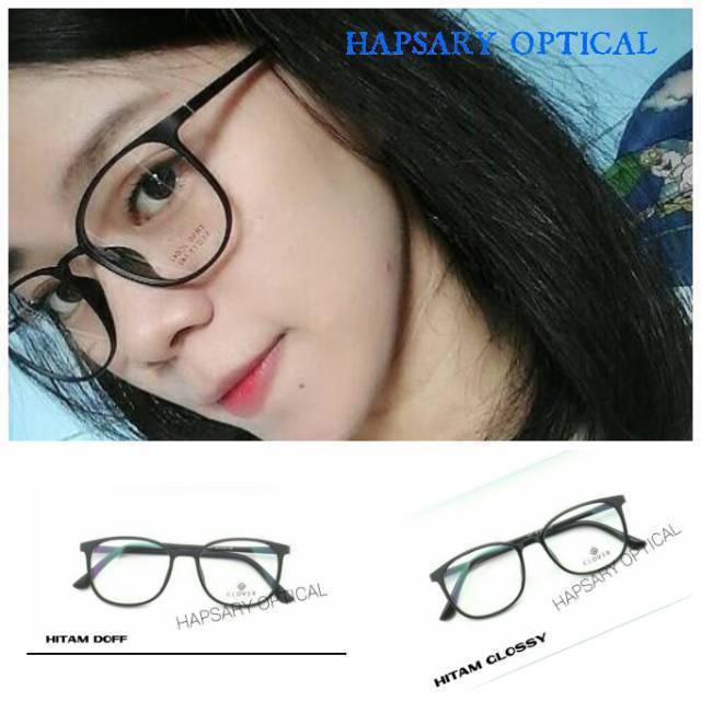 Frame Kacamata Trendy, Kaca mata Anti Radiasi, Kacamata Minus, Kaca mata Fashion Wanita, Frame Murah